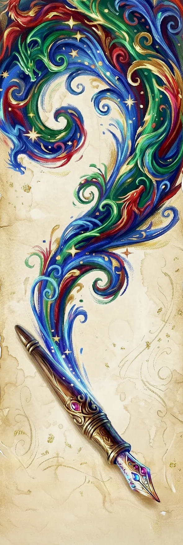 A word after a word after a word is power.